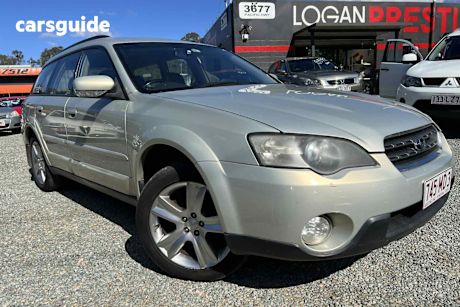Gold 2004 Subaru Outback Wagon 3.0R