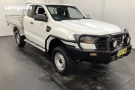 White 2019 Ford Ranger Super Cab Chassis XL 3.2 (4X4)