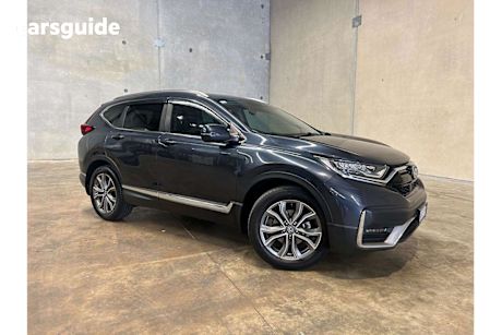 Blue 2021 Honda CR-V SUV VTI LX AWD 4X4