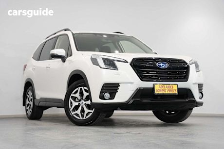 White 2023 Subaru Forester Wagon 2.5I (awd)