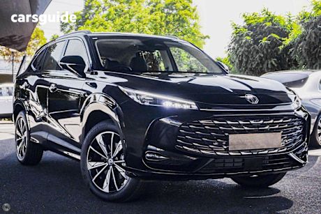 Black 2024 MG HS SUV EXCITE F