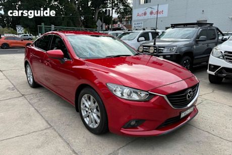 Red 2014 Mazda Mazda6 Sedan