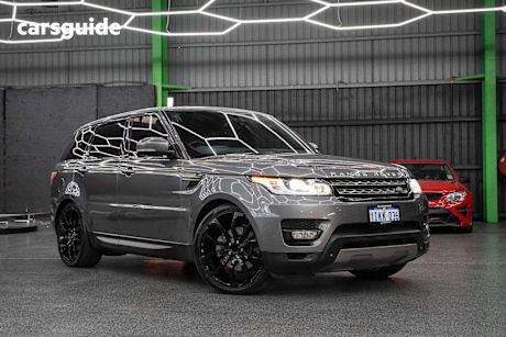 Grey 2013 Land Rover Range Rover Sport Wagon TDV6 SE 4X4