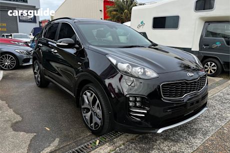 Black 2016 Kia Sportage Wagon GT-Line (awd)