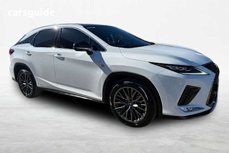 White 2020 Lexus RX450H Wagon Luxury Hybrid