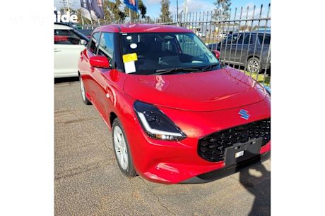 Red 2024 Suzuki Swift Hatchback Hybrid Plus