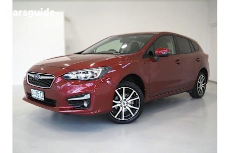 Red 2017 Subaru Impreza Hatch 2.0I PREMIUM 4WD