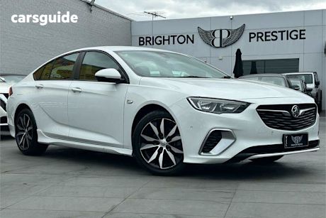 White 2018 Holden Commodore Liftback RS
