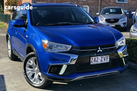Blue 2018 Mitsubishi ASX Wagon ES (2WD)