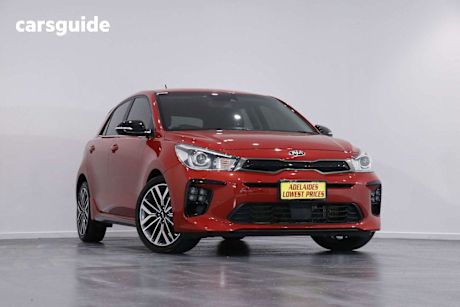 Red 2018 Kia RIO Hatchback GT-Line