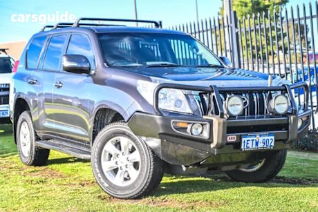 Grey 2013 Toyota Landcruiser Prado Wagon GXL (4X4)