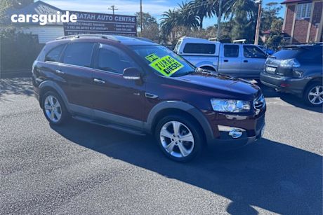 Red 2012 Holden Captiva Wagon 7 LX (4X4)