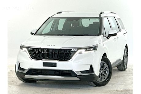 White 2023 Kia Carnival Wagon S