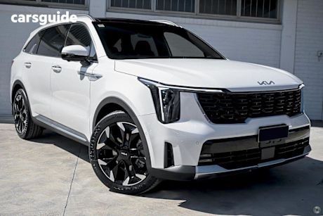 White 2025 Kia Sorento SUV GT-LINE F