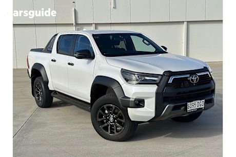 White 2024 Toyota Hilux Ute Tray ROGUE 48V 4X4