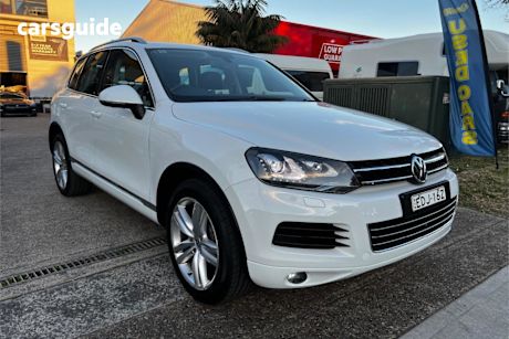 White 2014 Volkswagen Touareg Wagon V6 TDI Tiptronic 4MOTION