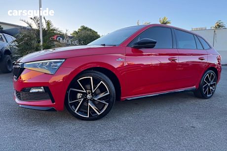 Red 2021 Skoda Scala Hatchback 110 TSI Monte Carlo