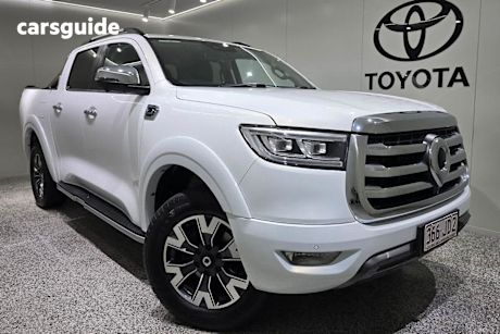 White 2023 GWM UTE Dual Cab Utility Cannon (4X4)