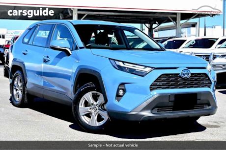 Blue 2022 Toyota RAV4 Wagon GX (awd) Hybrid
