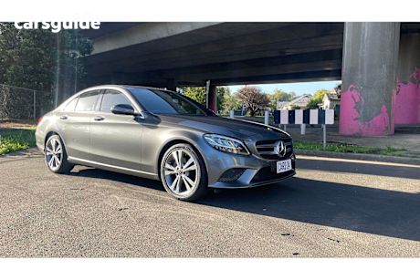 Grey 2019 Mercedes-Benz C200 Cabriolet