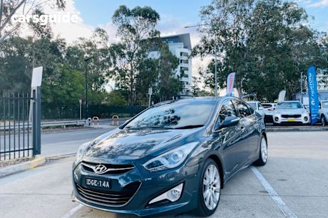 Grey 2013 Hyundai I40 Sedan PREMIUM VF Automatic