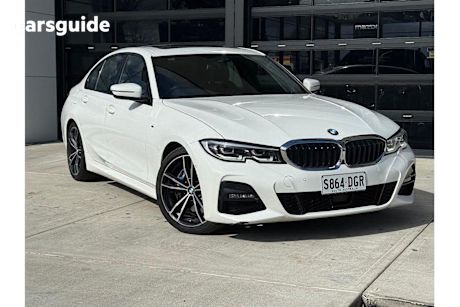 White 2020 BMW 3 Sedan 330I M SPORT R