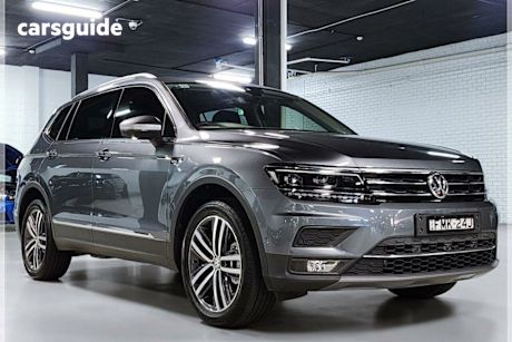 Grey 2019 Volkswagen Tiguan Wagon Allspace 162 TSI Highline