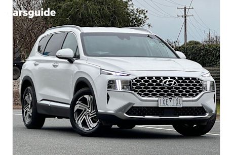White 2023 Hyundai Santa FE SUV ACTIVE 4X4