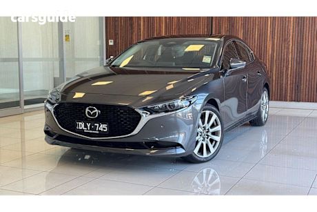 Grey 2024 Mazda 3 Sedan G25 Astina