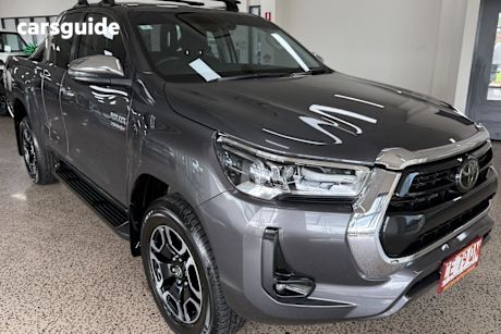 Grey 2022 Toyota Hilux X Cab Pickup SR5 (4X4)