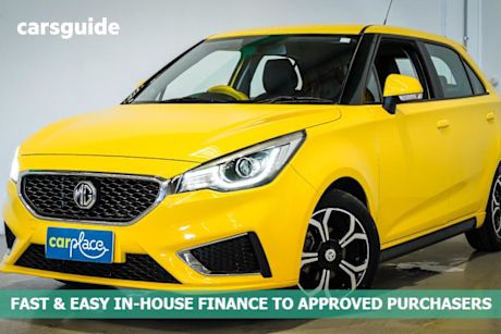 Yellow 2020 MG MG3 Hatchback Excite (with Navigation)