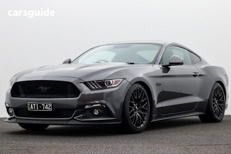 Grey 2015 Ford Mustang Coupe Fastback GT 5.0 V8