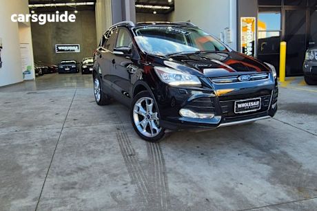 Black 2015 Ford Kuga Wagon Titanium (awd)
