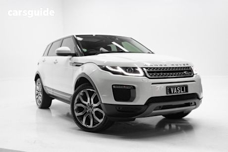White 2017 Land Rover Range Rover Evoque Wagon TD4 150 SE