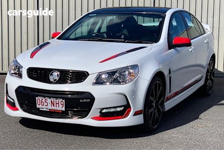White 2017 Holden Commodore Sedan SS