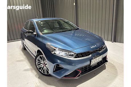 Blue 2024 Kia Cerato Hatchback GT