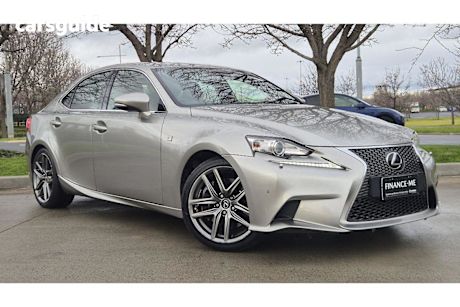 Silver 2016 Lexus IS Sedan IS350 F SPORT R