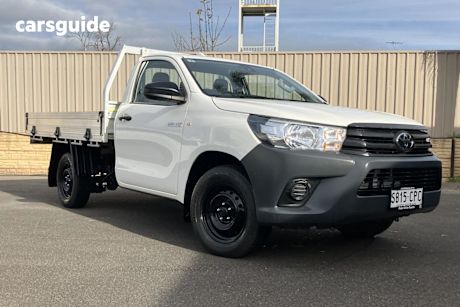 White 2022 Toyota Hilux Double Cab Pick Up Workmate (4X2)
