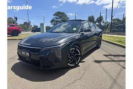 Grey 2024 Kia K4 Sedan GT-Line