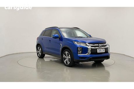 Blue 2023 Mitsubishi ASX Wagon Exceed (2WD)