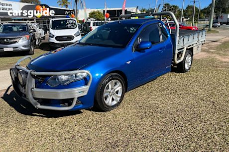 Blue 2012 Ford Falcon Cab Chassis XR6