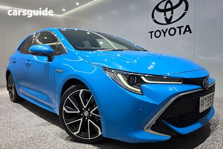 Blue 2022 Toyota Corolla Hatch ZR HYBRID F