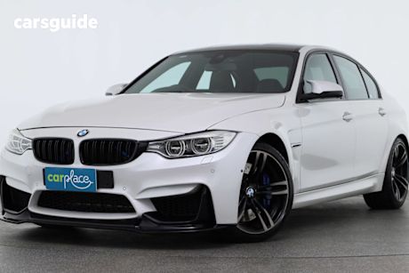 White 2014 BMW M3 Sedan