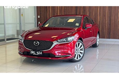 Red 2024 Mazda 6 Sedan G35 Atenza