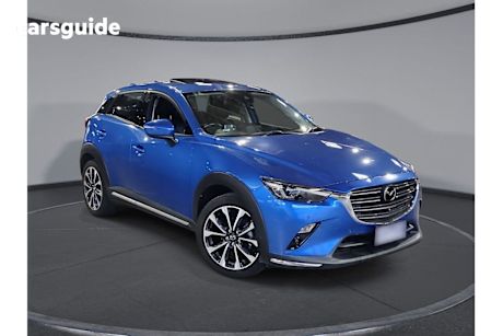 Blue 2018 Mazda CX-3 Wagon Akari (fwd)