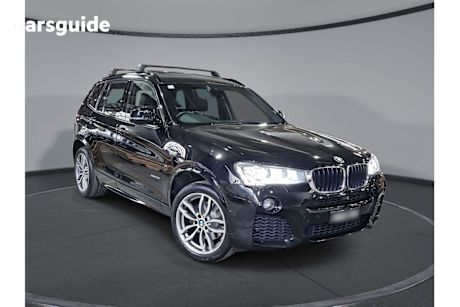 Black 2016 BMW X3 Wagon Xdrive 28I