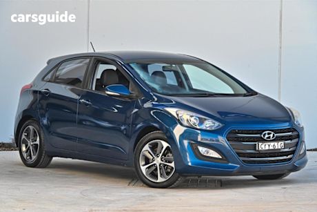Blue 2015 Hyundai I30 Hatchback Active X