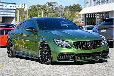 Green 2016 Mercedes-Benz C-CLASS Coupe C63 AMG S R