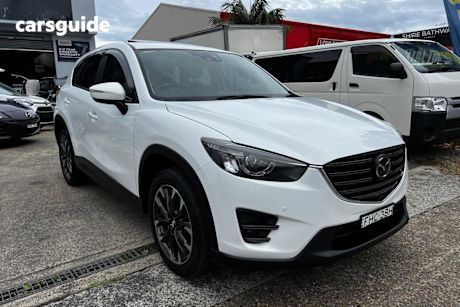 White 2016 Mazda CX-5 Wagon Akera (4X4)