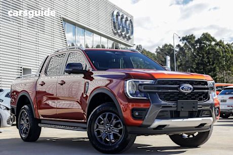 Orange 2023 Ford Ranger Double Cab Pick Up Wildtrak 2.0 (4X4)